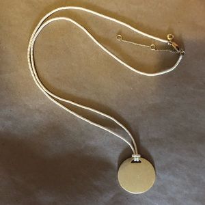 Gently used Madewell White Beaded Cymbal Necklace